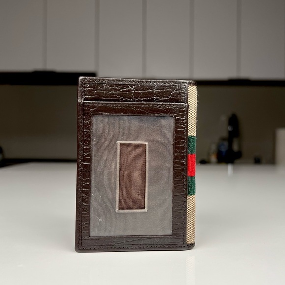 Gucci sherry line unisex card case wallet - Picture 3 of 6